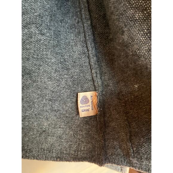 Braemar Vintage Shetland Wool Cardigan Gray Women’s Small - Picture 3 of 4